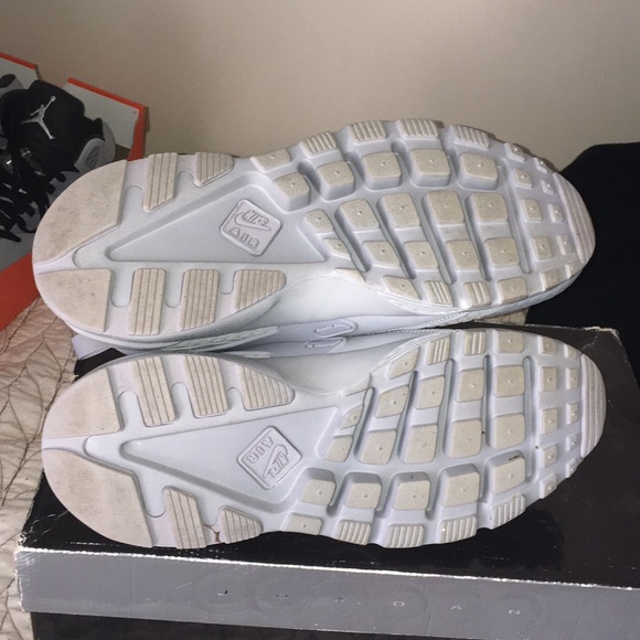 Nike air huarache matte triple grey size 13 - Picture 5 of 6
